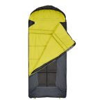 Oztent Hamilton Junior 6° Sleeping Bag Black/Green Black & Charcoal - Image 5