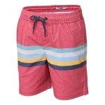 Cape Kids Boys Vintage Striped Shorts Red - Image 3