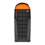 Oztent Hamilton XL 6° Sleeping Bag Black/Orange Black & Charcoal