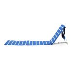 Life! Paradise Lounger Chair Blue Stripe - Image 4