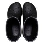 Crocs Men's Classic Rainboots Black - Image 5