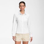 The North Face Women's First Trail UPF Long Sleeve Shirt TNF White
