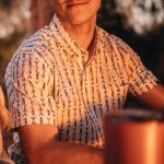 Mountain Designs Men's Tonga Short Sleeve Shirt Egret - Image 2