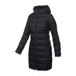 Cape Women's Travel-Lite Long Line Hooded Puffer Jacket Black - Image 4