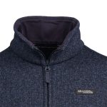Mountain Designs Men's Ambler Full Zip Fleece Jacket Navy Melange - Image 2