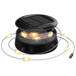 Dorcy 100 Lumens Solar Rechargeable String Lights Multicoloured 40 Lumens