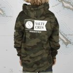 Salty Crew Alpha Flag Boys Fleece Hoodie Camo - Image 5
