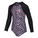 Body Glove Youth Girl's Floral Spliced Surfsuit Floral - Image 3