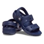 Crocs Kids' Classic Sandals Navy - Image 4
