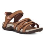 Teva Women's Tirra Leather Sandals Honey Brown - Image 6