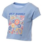 Trip In A Van Kids Summer Crop Tee Cornflower - Image 6