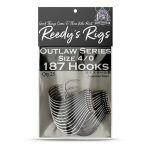 Reedy's Rigs 187 Octopus Lumo Hooks Pack Black - Image 2