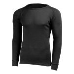 Mountain Designs Adults' Unisex Polypro Long Sleeve Top Black - Image 3