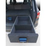 MSA 4X4 Twin Drawer For Toyota Landcruiser 200 Series Black & Blue 200 SERIES - Image 2