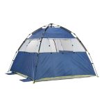 Life! Sumatra 2.0 Navy & Silver Beach Shelter - Image 6