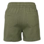 Cape Youth Girl's Paperbag Denim Shorts Green - Image 2