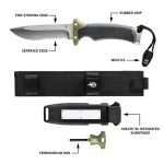 Gerber Ultimate Survival Knife Silver - Image 2