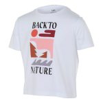 Cape Youth Girls Back To Nature Tee White - Image 3