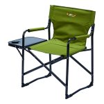 Oztrail Directors Classic With Side Table Green