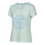 Cape Women's Millie Tee Pure Water Explore - Image 3