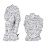 Cape Women's Emilia Convertible Fingerless Gloves Grey Melange One Size Fits Most