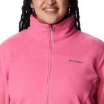 Columbia Women's Plus Size Fast Trek II Jacket Wild Geranium - Image 6