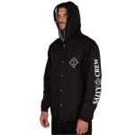 Salty Crew Men's Tippet Snap Jacket Black - Image 4