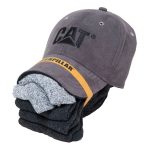 Caterpillar 5 Pack Sock & Cap Bundle Assorted 9 - 12 - Image 4