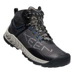Keen Men's Nxis Evo Waterproof Mid Hiking Shoes Magnet & Bright Cobalt - Image 3