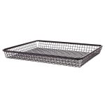 Prorack Small Steel Mesh Basket Black