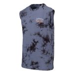 Trip In A Van Kids Muscle Tank Vintage Indigo / Black Tie Dye - Image 3