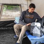 Dune 4WD 2m Awning Tent Khaki & Black 2 m - Image 6