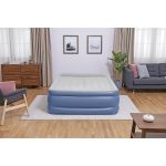 Bestway Nightright Double High Airbed with Pump Queen Navy Blue - Image 8