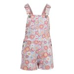Trip In A Van Kids Printed Dungaree Paisley Floral Aop