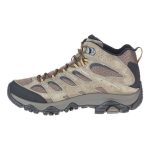 Merrell Men's Moab 3 Gore-Tex Wide Fit Mid Hiking Boots Walnut - Image 4