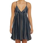 O'Neill Women's Saltwater Solids Stripe Tank Dress Slate Wash - Image 4