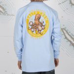 Salty Crew Deep Reach Long Sleeve Boys Tee Light Blue - Image 4