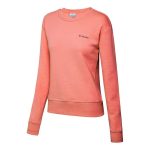 Columbia Women's Lodge Crew IV Sweat Shirt Dark Coral