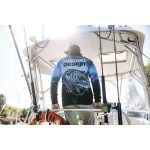 Nomad Design GT Hookup Underwater Collared Fishing Shirt Blue - Image 4