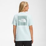 The North Face Women's Box NSE Short Sleeve Tee Skylight Blue - Image 2