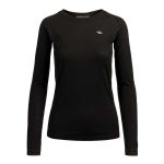Mountain Designs Women's Merino Blend Long Sleeve Top Black