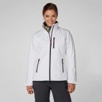 Helly Hansen Women's Crew Midlayer Jacket White - Image 2