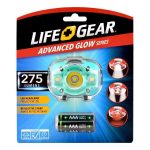 Life+Gear 275 Lumen 3AAA Advanced Glow Headlamp Blue 3AAA / 275 Lumens - Image 4