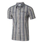 Columbia Men's Leadville Ridge Short Sleeve Shirt Dark Mountain