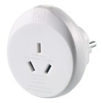 Go Travel Adaptor AUS-EU + USB White - Image 5