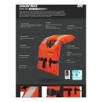 Marlin Adult VIP Intensity Level 150 Coastal PFD Orange - Image 2