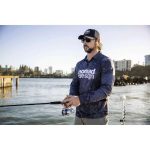 Nomad Design Charcoal Camo Collared Fishing Shirt Grey - Image 4