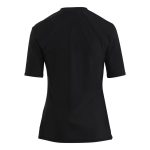 Body Glove Women's Core Full Zip Short Sleeve Rash Vest Black - Image 2