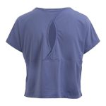Cederberg Women's Trail Crop Running Tee Iris - Image 2