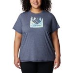 Columbia Women's Plus Size Sun Trek Tee Nocturnal / Swirl Graphic - Image 2